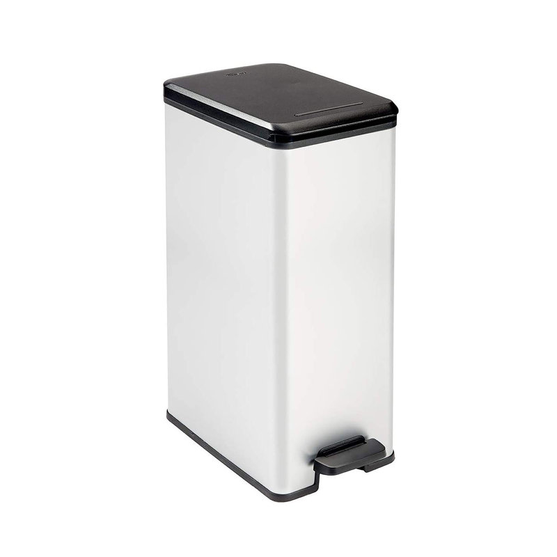 Plastic 40 Litre Step On Rubbish Bin
