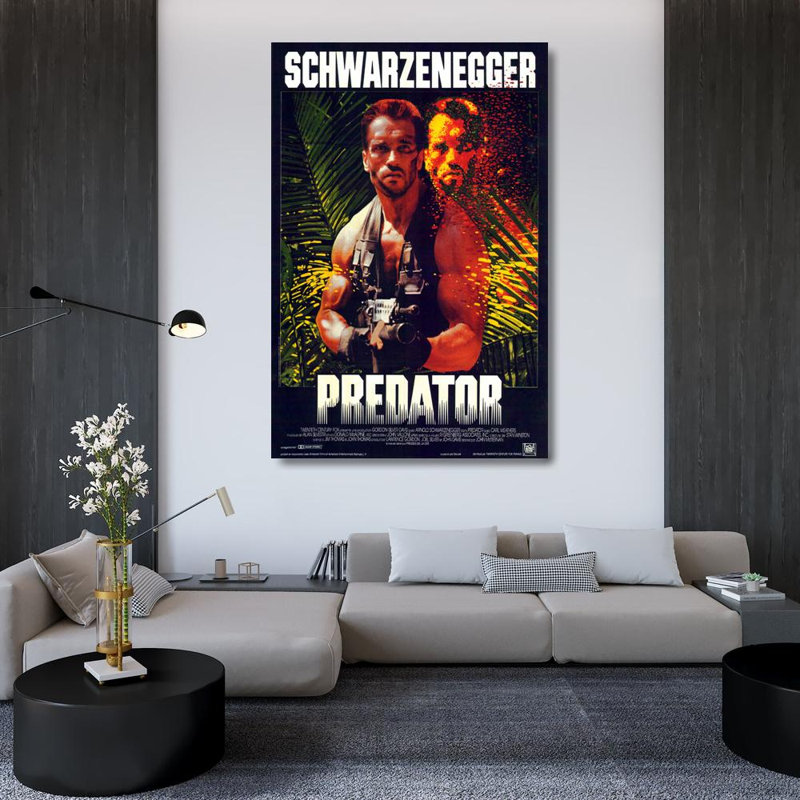 Predator, 48" H x 32" W