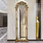 Baroque Hand-Carved Arched Floor-Mounted Full-Length Mirror-118625738