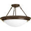 Plafonnier encastré 15,25 po 2 lumières Tod-24418279-24418281