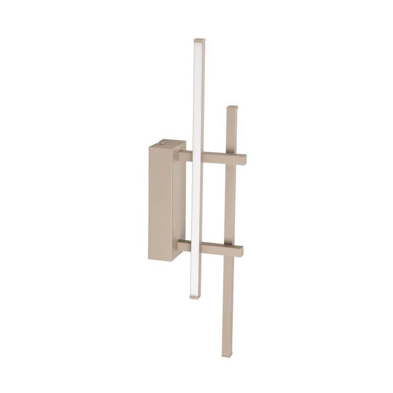 Aluminium, Steel LED Flush Mounted Sconce