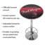 Round Metal Base Dining Table