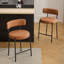 Tabouret 34,25 "H 34,25" avec dossier courbé-2024597762