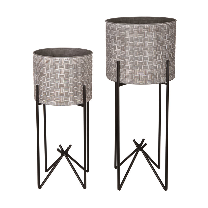 Metal Pot Planter