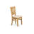 5 Piece Dining Room Table Set Includes a Rectangle Kitchen Table and 2 Dining Chairs with 2 Benches, 36x60 Inch, Oak-769714070-758353847-758353846