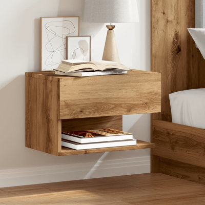 Jaiana  Wall-mounted Bedside Cabinet