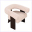 Fauteuil demi-tonneau de 32,6 po Vanise-1156332708