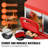 8-Compartment Chicken Nest Box Mental Box with Inclined Nesting Boxes