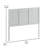 Raima Paneled Solid Wood Adjustable Headboard for Universal Metal Bed Frames-128229087-128229086