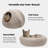  MODWOOL 16" Handmade Wool Nest Pet Bed Cat Cave (Warm Neutral)-1081239919