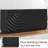 59" Sideboard with Spiral Grain Accent, 4-Door Modern Buffet Cabinet for Kitchen or Living Room Storage, Black-855757610