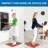 Rectangle Chair Mat with Straight Cut Edge for Firm Surfaces-61178112