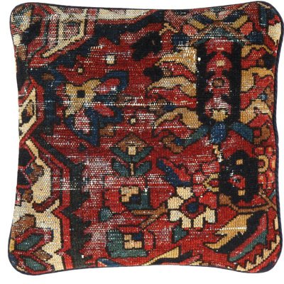 Pasargad Vintage Hand Knotted Farahan Rug Pillow