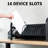 VIVO Black 16-Device Open Charging Station (STAND-LAPC3)