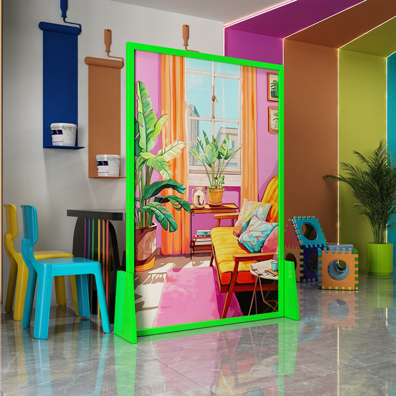 Dairion, Vert/Orange/Mauve