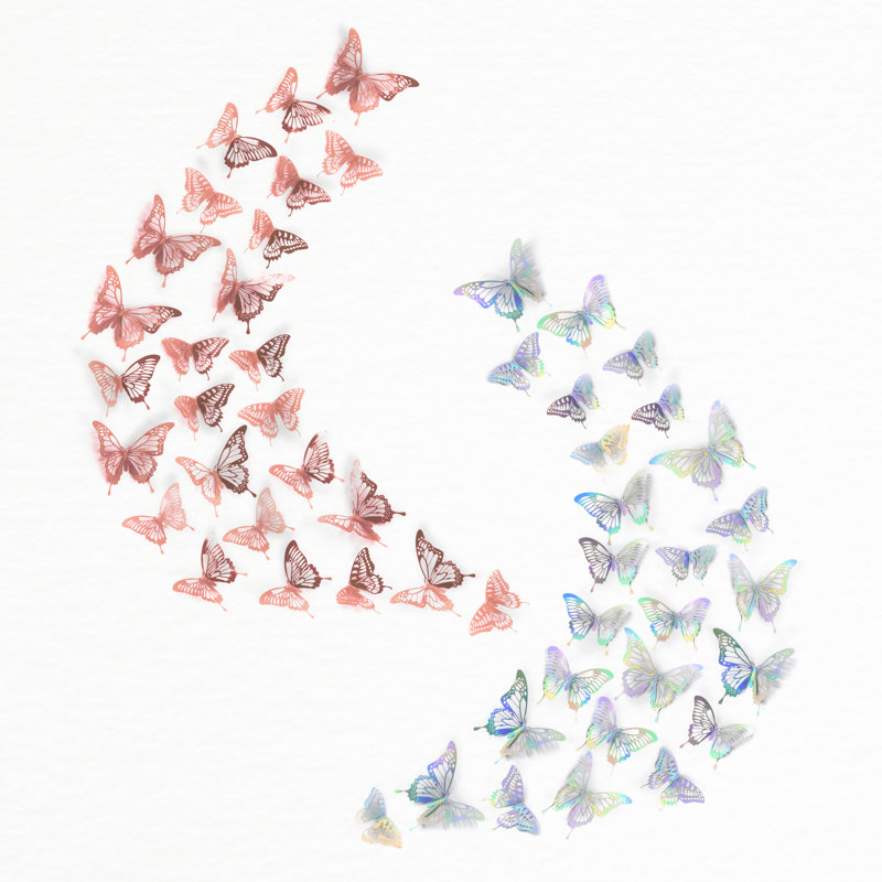 Butterflies Mix Wall Sticker