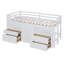 Lit mezzanine avec 4 tiroirs Kellsey