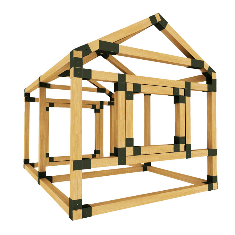 36 IN X 60 IN DIY E-Z Frame Playhouse Kit