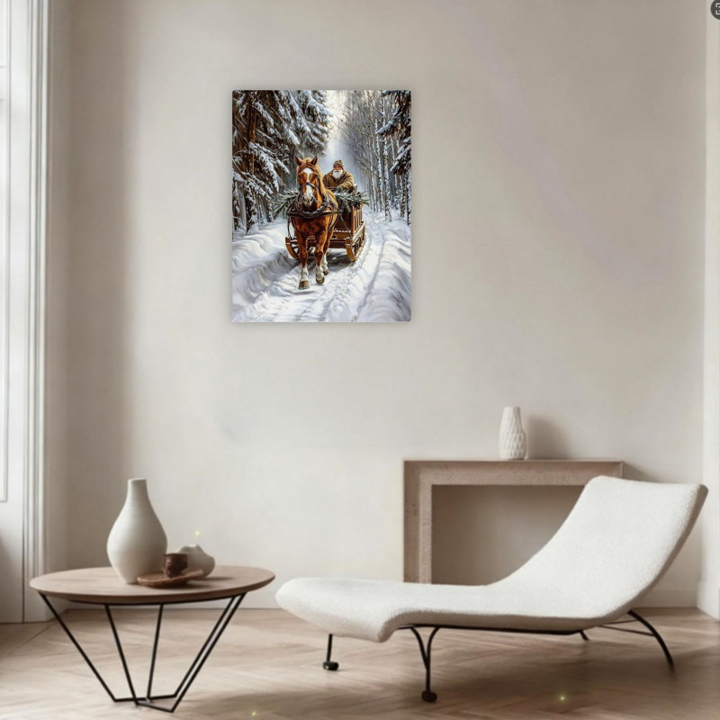 Art mural en toile sans cadre 24 "x 36"