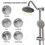 Pomme de douche double à jet de pluie-71631079