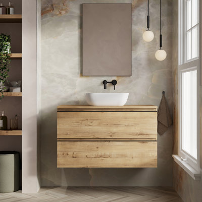 Bethene 80mm Single Bathroom Vanity with Basin
