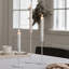 Porte-bougie Doric blanc - moyen-130154312