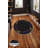 Stylish Round Carpet (47.2 inches), 100% Polyester, 0.3 inches Pile Height | Antibacterial, Non-Slip PVC Dot Underside | Machine Washable, 3D Digital Printing | Perfect for Living Room, Bedroom & Kids' Play Areas-2047681607