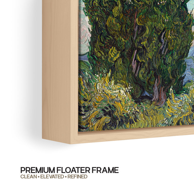 Floater Frame Painting on MDF