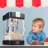 Popcorn Popper Machine Tabletop Popcorn Maker 300W 2.5 Oz-106753024