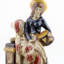 Drum and Dog Figurine