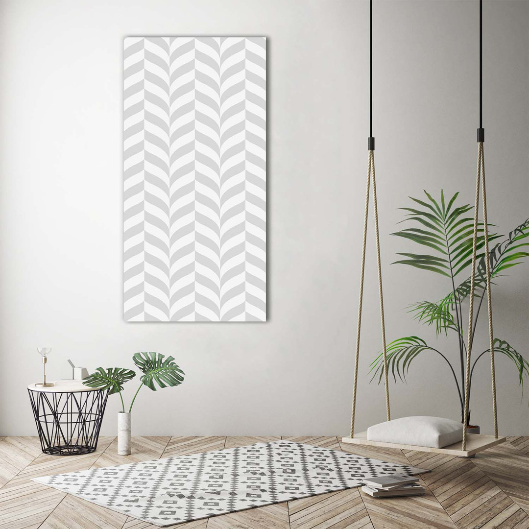 Geometric Background - Wrapped Canvas Print