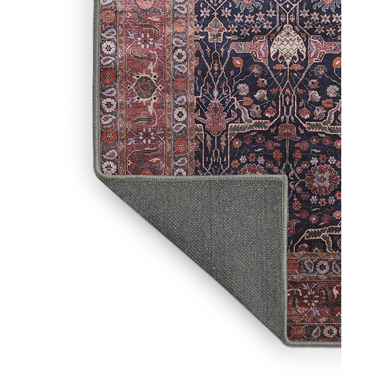 Tapis brun à motif oriental, Rectangle 8 pi x 10 pi