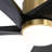 Sofucor 52" 5-Solid Blade Smart Modern Ceiling Fan with LED Light,Remote-133441930