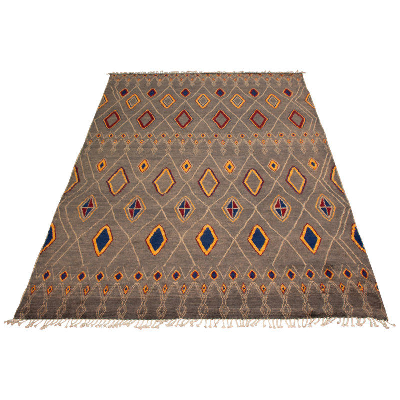 Tapis gris Iorg Finest Marrakesh 9 pi 11 po x 14 pi 3 po