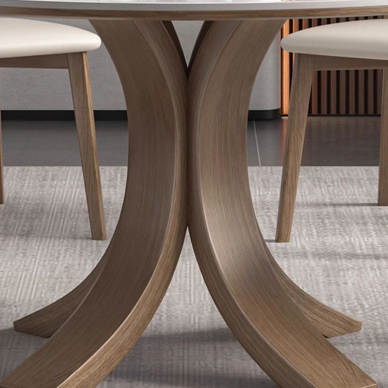 Ensemble de table de salle à manger moderne et luxueux, H 29,5 po x L 47,2 po x l 47,2 po