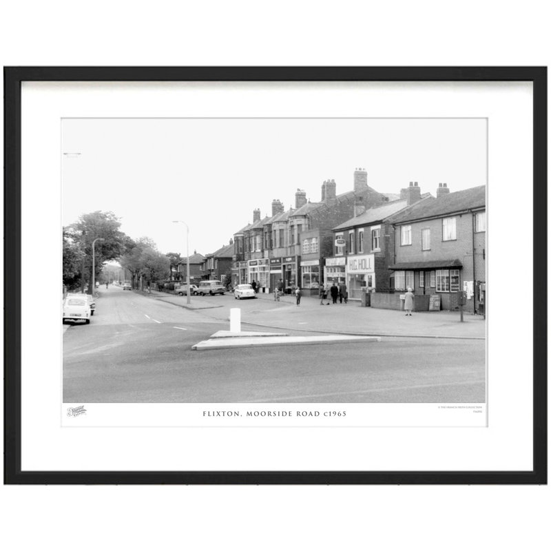 Flixton, Moorside Road C1965 by Francis Frith - Single Picture Frame Print, 60cm H x 80cm W x 2.3cm D