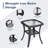 Two Swivel Chairs + A Side Table