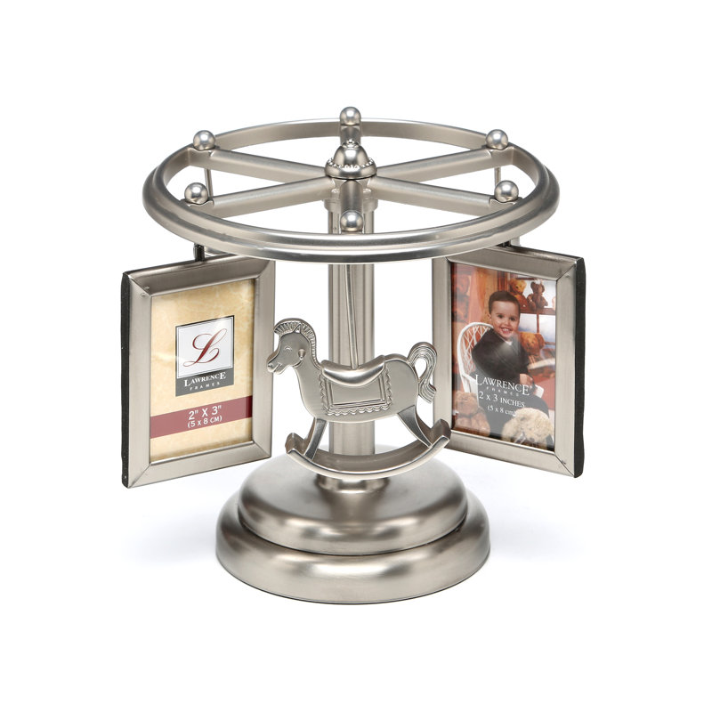 Weinberg Antique Pewter Metal Matte Picture Frame