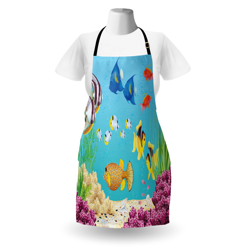 No Pattern Bib Apron