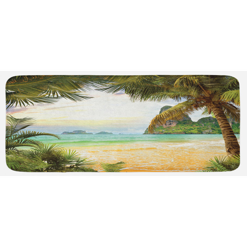 Tapis de cuisine ocean