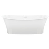 Cloud 62'' L Freestanding Soaking Bathtub