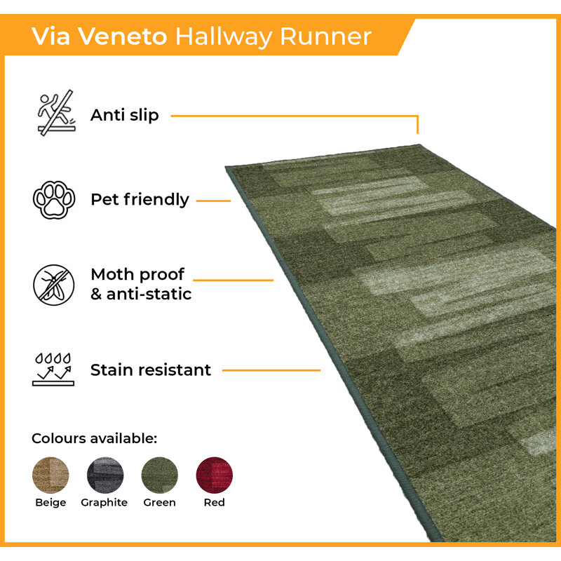 Angelique Hand Woven Indoor Area Rug, Runner 150cm x 100cm