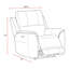 Causeuse et fauteuil inclinable électrique Zero Gravity-991407571