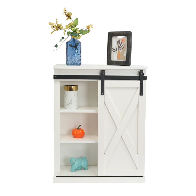 Armoire de salle de bain Nater, Blanc