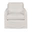 Savannah Slipcovered Swivel Armchair-99442285