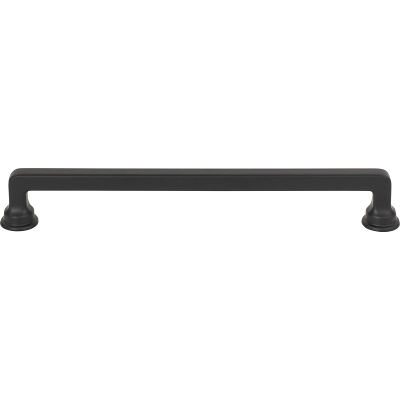 Everitt Bar Pull, Matte Black, 7 9/16"
