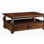 4-Drawer Coffee Table with 1 Shelf