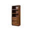 Duke 195cm H x 78cm W Solid Wood Standard Bookcase