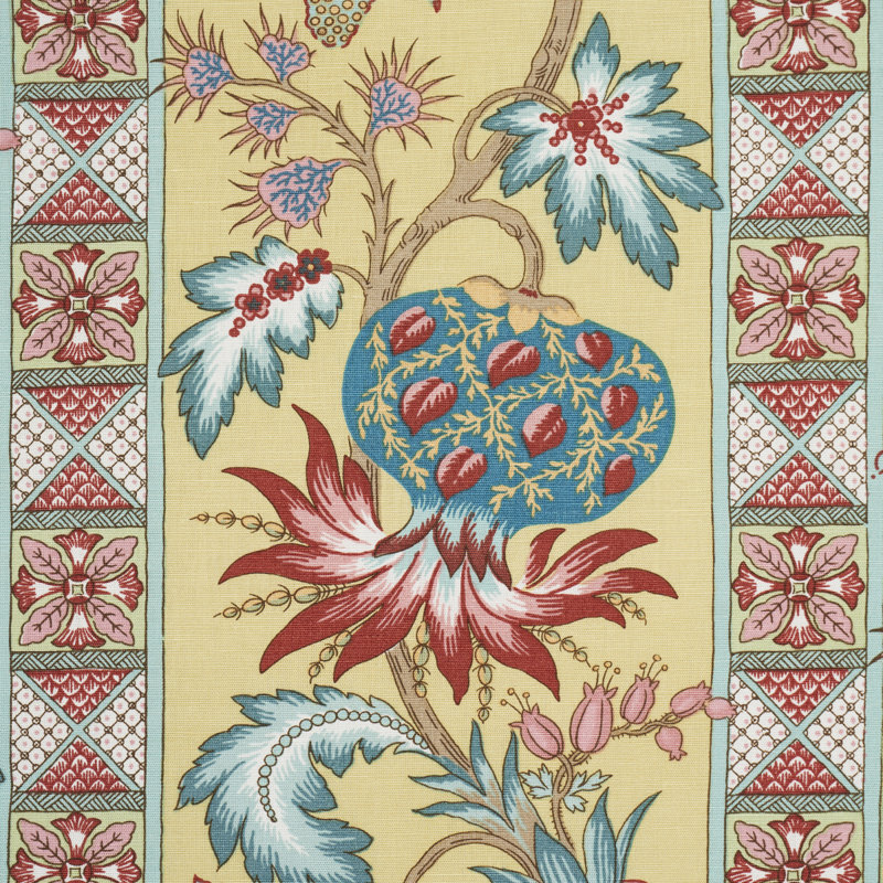 Bailey Botanical Fabric, Gold