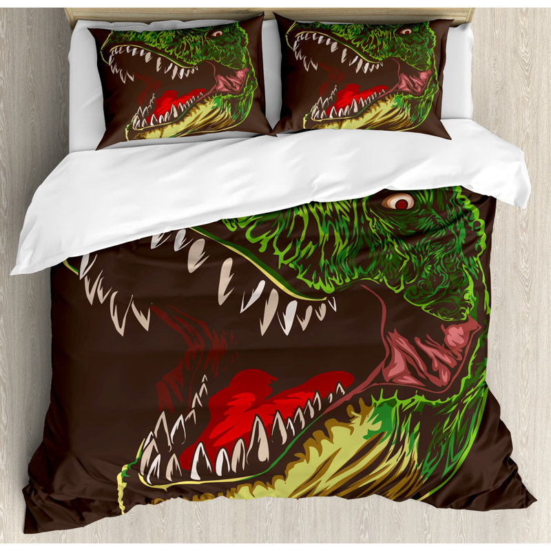 Ensemble de housse de couette dinosaur, Très grand